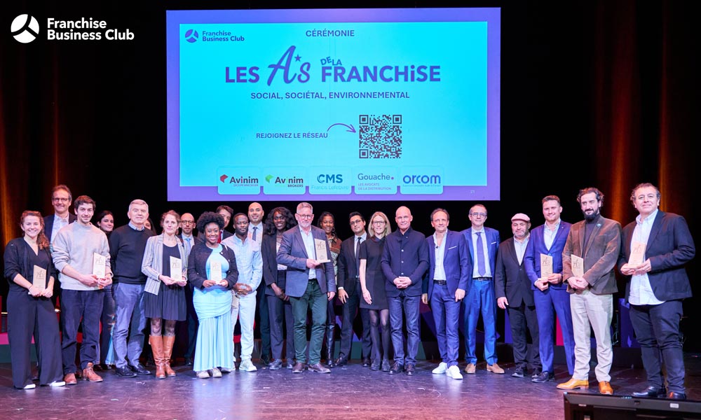 Franchise Business Club - Trophée Les As de la Franchise - AVINIM