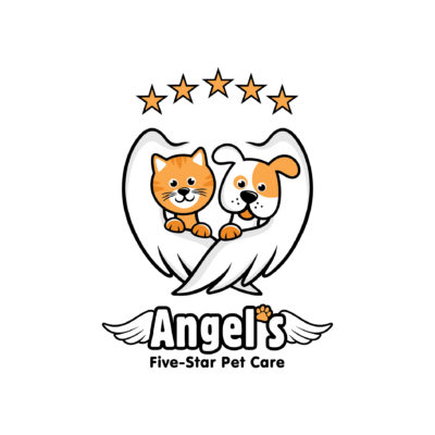 Logo de Angels five-star pet care llc